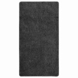 Cumpara ieftin Covor pufos, gri inchis, 80x150 cm, antiderapant