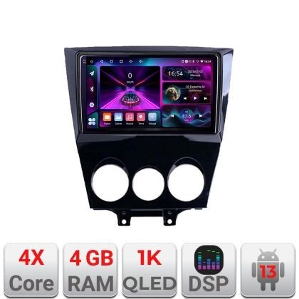 Navigatie Mazda RX8 2003-2008 Android radio gps internet 4+64 InCell Display 1K kit-rx8-03+EDT-E209-RK CarStore Technology