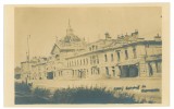 5023 - Cernauti, Bucovina, Railway Station - old postcard, real PHOTO - unused, Necirculata, Fotografie