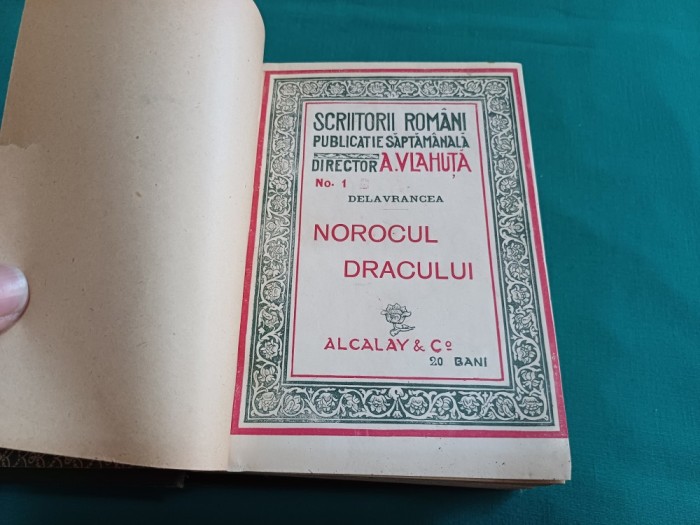 COLIGAT 25 NUMERE PUBLICAȚIA SĂPTĂM&Acirc;NALĂ SCRIITORI NOȘTRII * NR. 1-25 * 1918 * 30