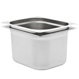 vidaXL Recipiente Gastronorm 2 buc. GN 1/2 200 mm oțel inoxidabil