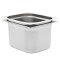 vidaXL Recipiente Gastronorm 2 buc. GN 1/2 200 mm oțel inoxidabil 50890