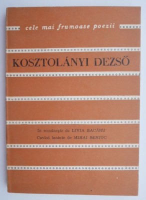 Poeme &amp;ndash; Kosztolanyi Dezso foto