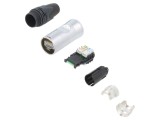 Conector RJ45 etherCON Cat 6a pe cablu, tată, 8 pini NEUTRIK