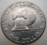 1.594 USA SUA EISENHOWER BICENTENNIAL LIBERTY BELL 1 ONE DOLLAR 1976