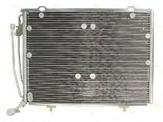 Condensator / Radiator aer conditionat MERCEDES C-CLASS Combi (S202) (1996 - 2001) THERMOTEC KTT110140