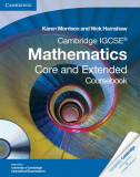 Mathematics Core and Extended Coursebook | Karen Morrison , Nick Hamshaw, Cambridge University Press