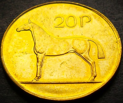 Moneda 20 PENCE - IRLANDA, anul 1996 *cod 4245 B = UNC foto