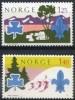 Norvegia 1975 - Cercetasi 2v.neuzat,serie completa(z), Nestampilat