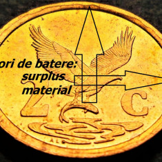 Moneda exotica 2 CENTI - AFRICA de SUD, anul 1998 *cod 5283 = AFURIKA TSHIPEMBE