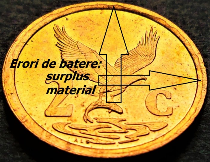 Moneda exotica 2 CENTI - AFRICA de SUD, anul 1998 *cod 5283 = AFURIKA TSHIPEMBE