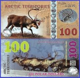 Antarctica 2017 - 100 dollars, necirculata