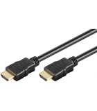 Cablu HDMI2.0 cu ethernet 19p tata - 19p tata aurit OFC 10m 4K 60Hz Well CABLE-HDMI/HDMI/2.0-10-WL