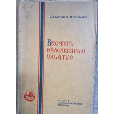 Alexandru O. Teodoreanu - Hronicul Mascariciului Valatuc