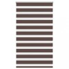 Jaluzea tip zebra, 100 x 175 cm, cafeniu