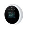 Senzor detector de gaz Wi-Fi, pentru detectare scurgere de gaze, Smart Control, Display LCD, Semnal luminos si acustic, Culoare Alb