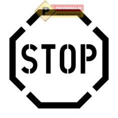 Sablon pentru stop foto