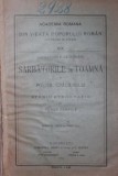 Sarbatorile de Toamna si Postul Craciunului - Tudor Pamfile, Editura Librariile Socec &amp; Comp, 1914, Carte Veche