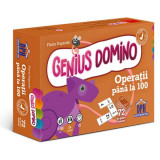 Genius domino: Operații p&acirc;nă la 100 - Board book - Flavio Fogarolo - Didactica Publishing House