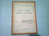 TREI SCRIERI DESPRE CARTURAR - JOHANN GOTTLIEB FICHTE