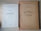 Prof. Iorgu Stoian - Istoria Greciei antice de la origini p&acirc;nă la sf&acirc;rșitul sec. VI &icirc;.e.n. + ... &icirc;n sec. V-IV &icirc;.e.n. (2 vol.)