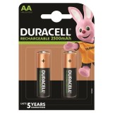 Duracell-HR6 Aa Re&icirc;ncărcabile 2500mAh, Set 2 Bucăți-Reincarcabil