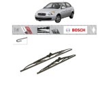 Cumpara ieftin Set 2 stergatoare HYUNDAI ACCENT III Saloon (MC) 2005-2010, Tip Clasic Standard, Bosch Twin 552