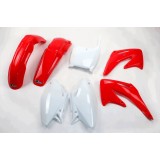 MBS Kit plastice Honda CRF 450 2002-03, alb/rosu, culoare OEM, Cod Produs: HOKIT106999