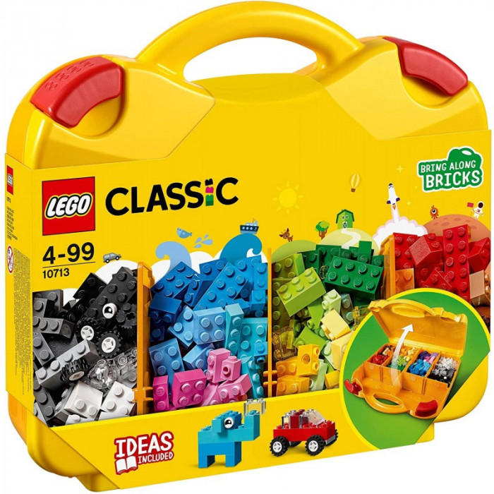 LEGO Classic valiza creativa, 213 piese