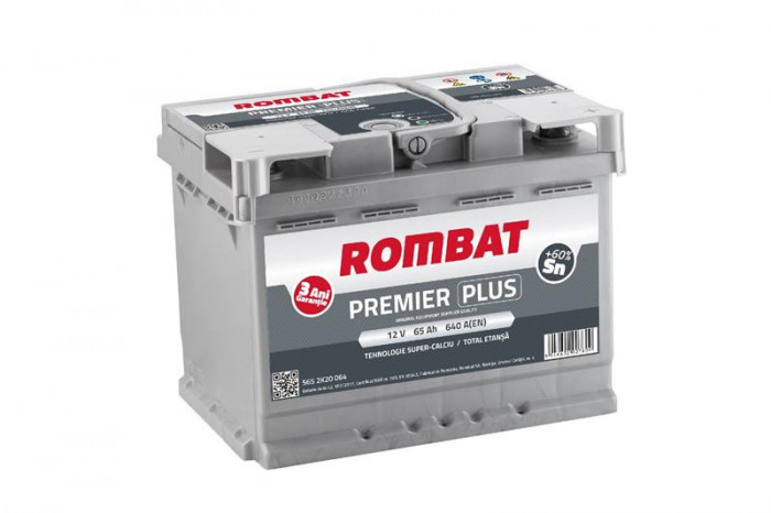Acumulator Rombat 12V 65AH Premier Plus 31102 5652K20064ROM