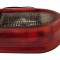 Stop spate lampa Mercedes Clasa E (W210), 07.1999-04.2003, partea Dreapta, exterior; P21/4W+P21W+R5W; rosu-fumuriu; fara soclu bec; Omologare: ECE, D