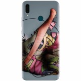 Husa silicon pentru Huawei Y9 2019, Abstract Minimalistic Hands