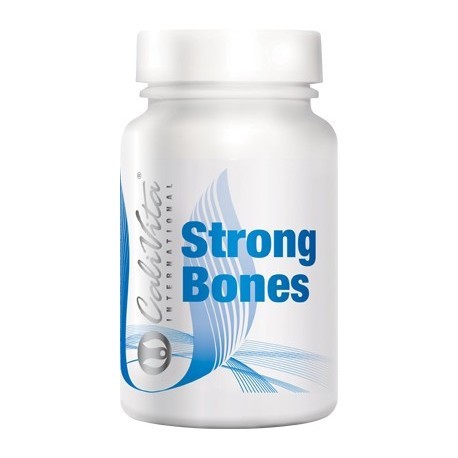 Calciu si Magneziu Strong Bones 250cps CaliVita