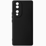 Husa silicon TPU Matte neagra pentru Honor 70 5G