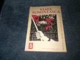 REVISTA VIATA ROMANEASCA MAI 1961
