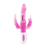 Baile Rotations-Pretty Bunny Triplu Vibrator Rotator-12 Trepte
