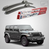 Cumpara ieftin Ștergătoare Jeep Wrangler JL 2017-prezent | Set Față Flat &ndash; TeamCar&reg;