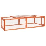 Cumpara ieftin Cusca de iepuri, 183 x 90 x 46,5 cm, lemn masiv de brad