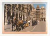 FA122 -Carte Postala- BELGIA - Brussel, Grand Place, circulata 1991