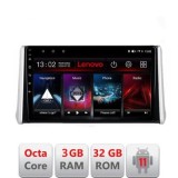 Navigatie Toyota Rav4 2018- D-RAV4 Octa Core cu Android Radio Bluetooth Internet GPS WIFI DSP 3+32 GB 4G KIT-RA LENOVO LITE CarStore Technology