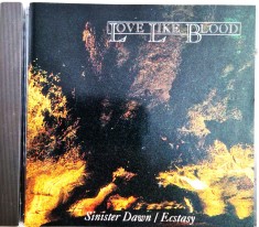 Love Like Blood - Sinister Dawn / Ecstasy NM / NM CD muzica Rebel 1992 goth rock