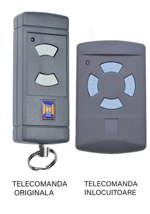 Telecomanda poarta garaj de 2 si 4 canale cod fix 868.35MHz Hormann HSE2-868 compatibila cu originalul (821)