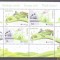 ROMANIA 2016 LP 2103 a EUROPA Gandeste verde bloc de 4 tip 1 (5L si 12L) MNH