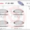 BREMBO P 24 052 PRIME LINE set placute frana,frana disc