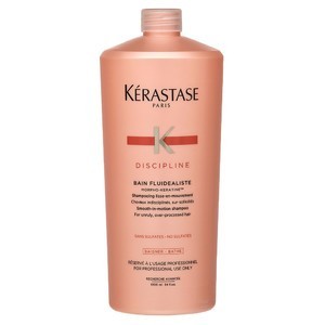 Kérastase Discipline Bain Fluidealiste No Sulfates sampon fără sulfati pentru păr indisciplinat 1000 ml Kérastase Discipline Bain Fluidealiste No Sulfates sampon fără sulfati pentru păr indisciplinat 1000 ml