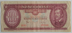 Republica Populara Ungara - 100 Forint 1980 foto