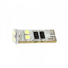 Bec LED T10 pozitie auto CAN-BUS SMD 12V 3W 54lm Carguard 1buc