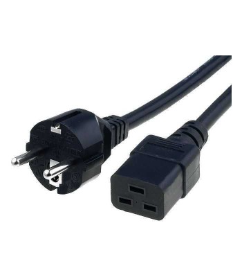 Cablu alimentare 2m SCHUKO tata - C19 mama PC foto