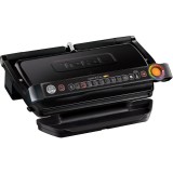 Gratar electric OptiGrill GC722834, 2000 W, , 9 programe, indicator gatire, senzor automat, placi detasabile, negru, Tefal