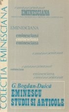 Mihai Eminescu - Studii si articole